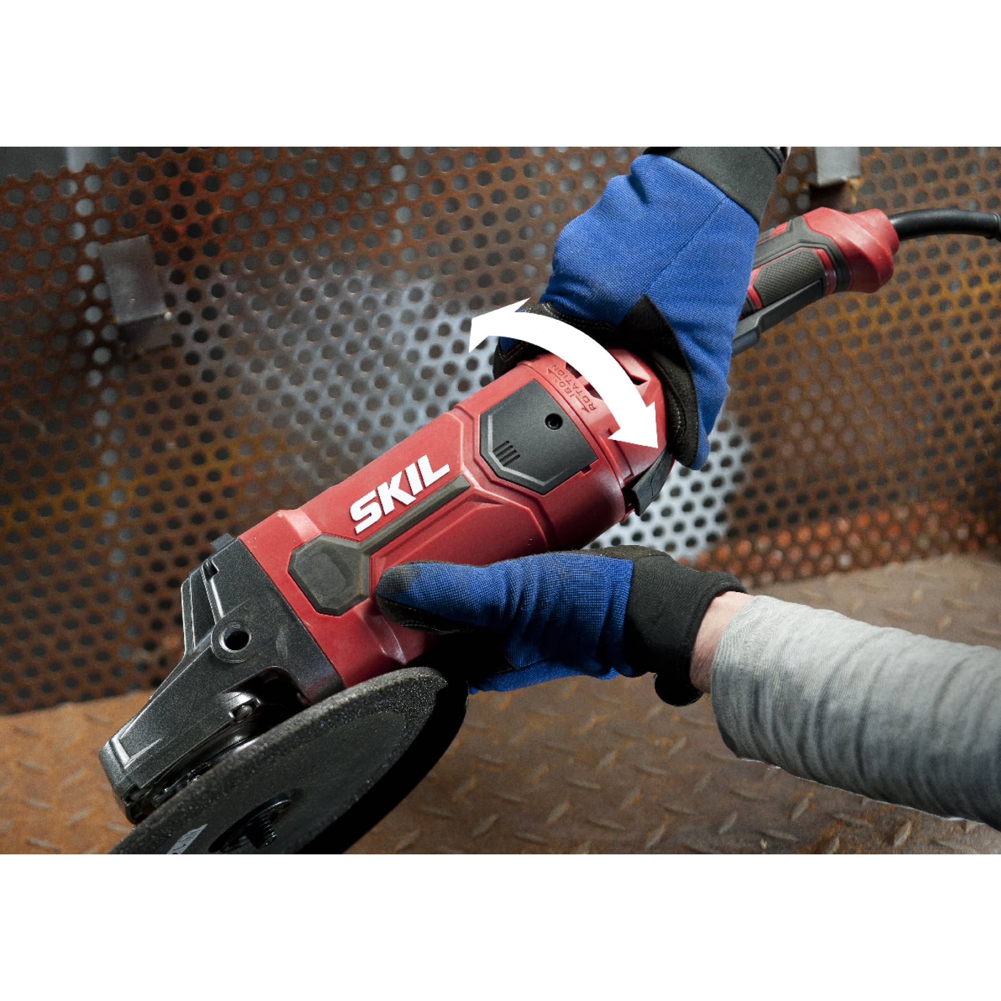 Meuleuse Skil 230mm Puissance Et Sécurité Pour Gros Travaux - Skil-4