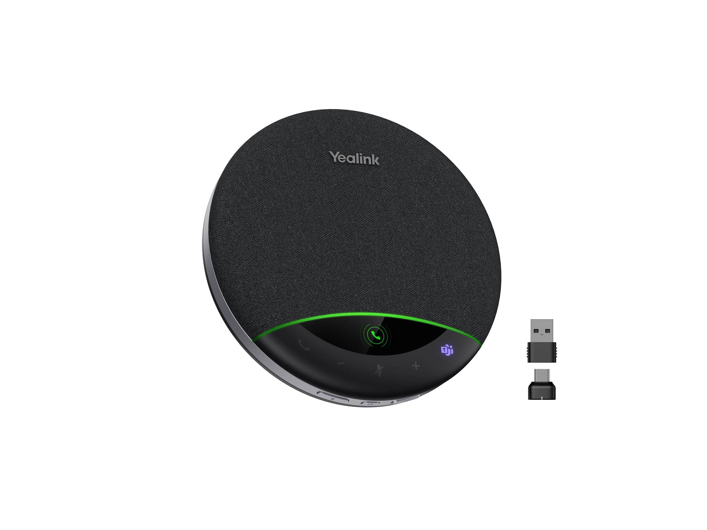 Yealink SP96 USB-C/A + Dongle haut-parleur Universel USB/Bluetooth Noir-1