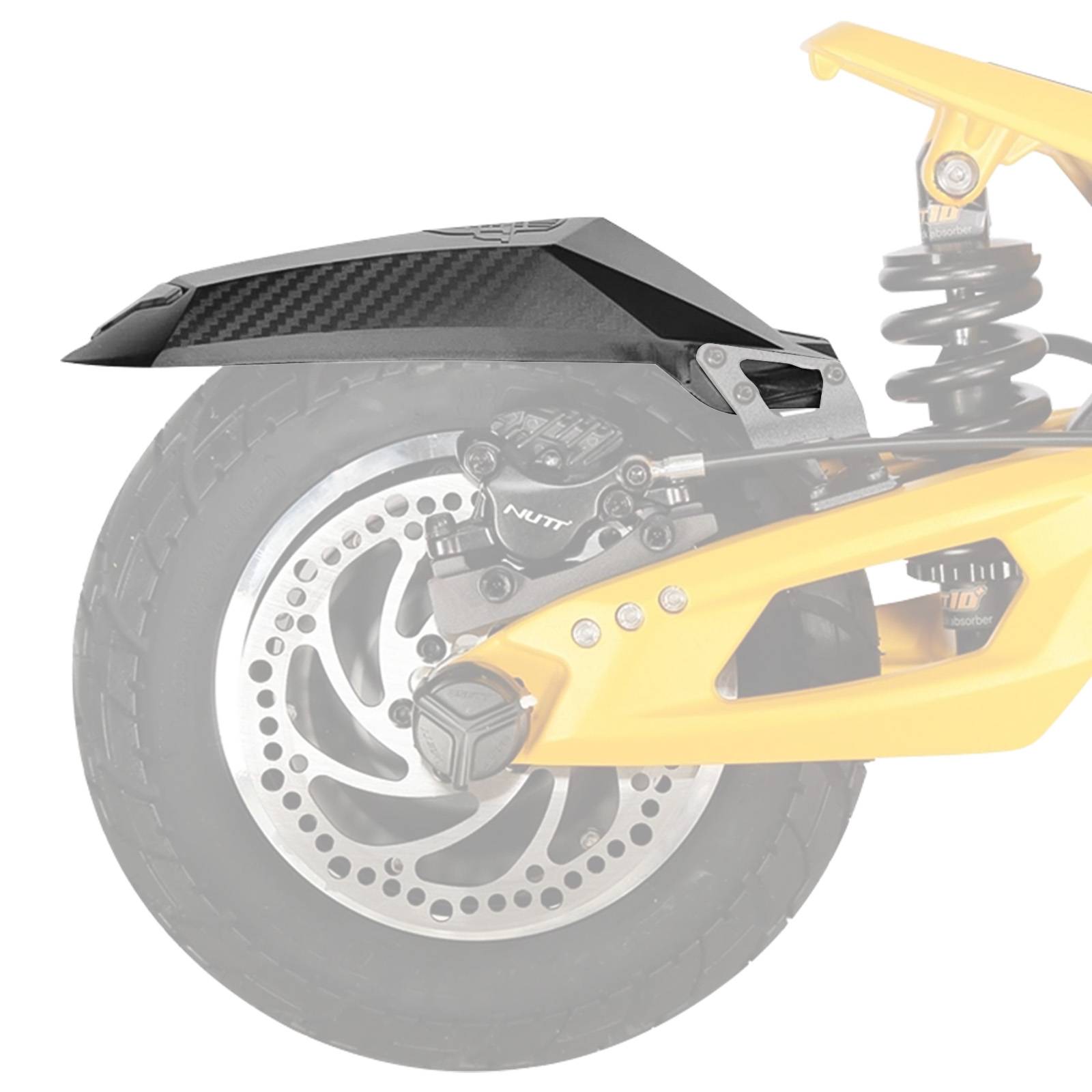 Garde-Boue Arrière pour Trottinette VSETT 10+ Original avec Catadioptre-3