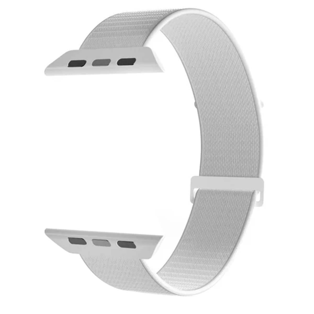 Bracelet pour Apple Watch 44-45-46-49mm Nylon Sport Ajustable et Respirant-0