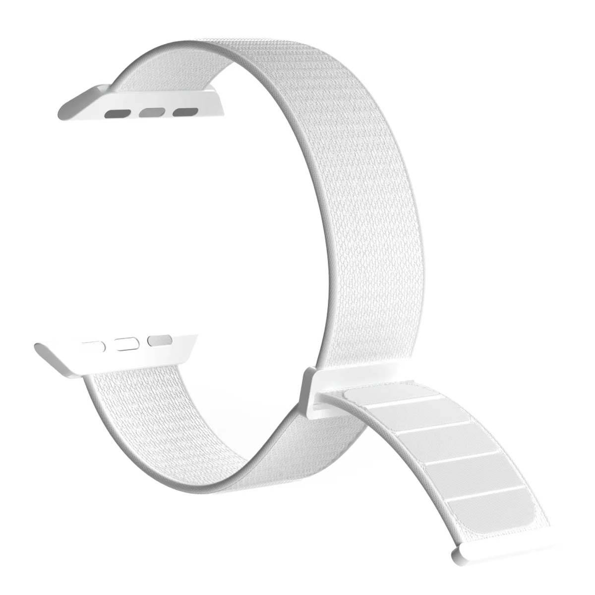 Bracelet pour Apple Watch 44-45-46-49mm Nylon Sport Ajustable et Respirant-1