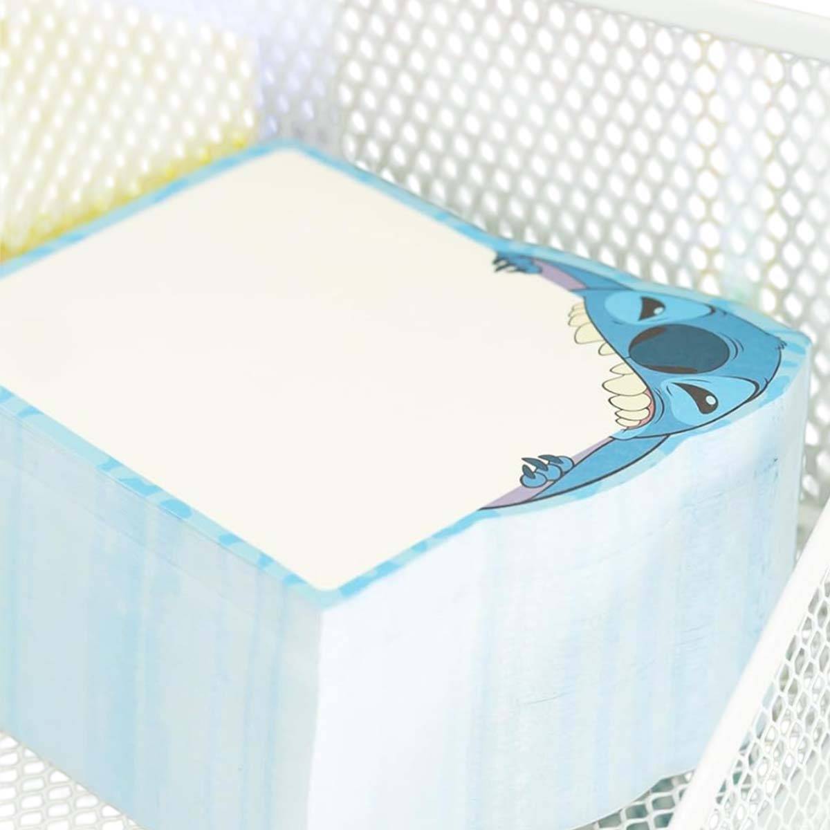 Bloc Notes pour Bureau École Tropicale Stitch Couche Autocollante Détachable-3