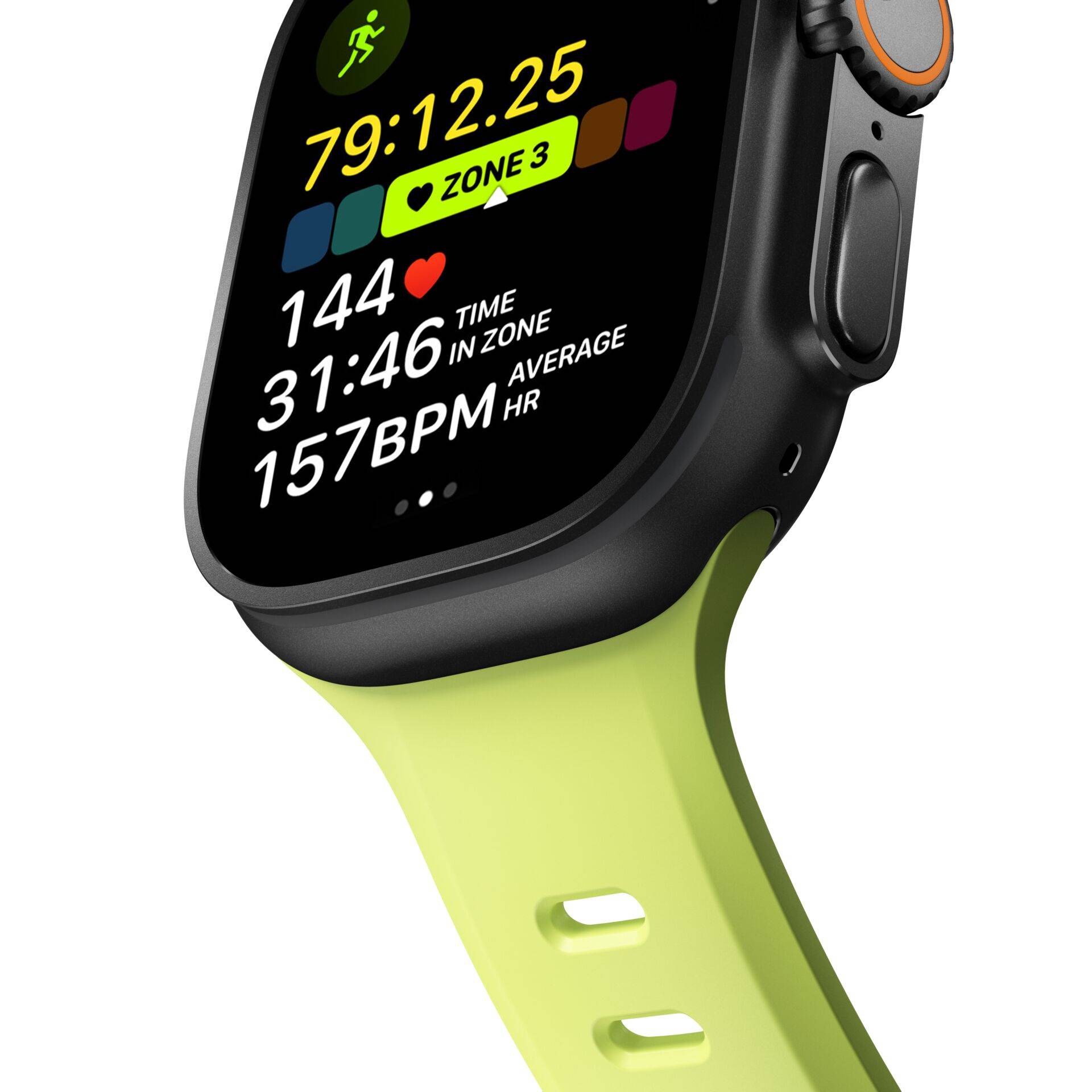 Bracelet Sport Étanche 49mm pour Apple Watch Modèle Tempo Band-4