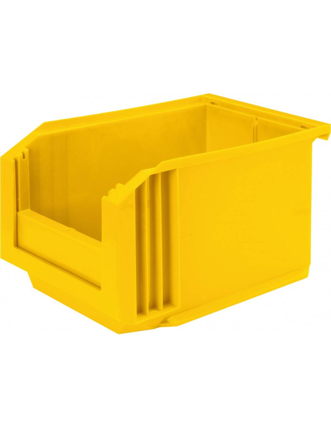 Bac Plastique Empilable 3l Jaune Rangement Modulaire Empilable - Novap-0