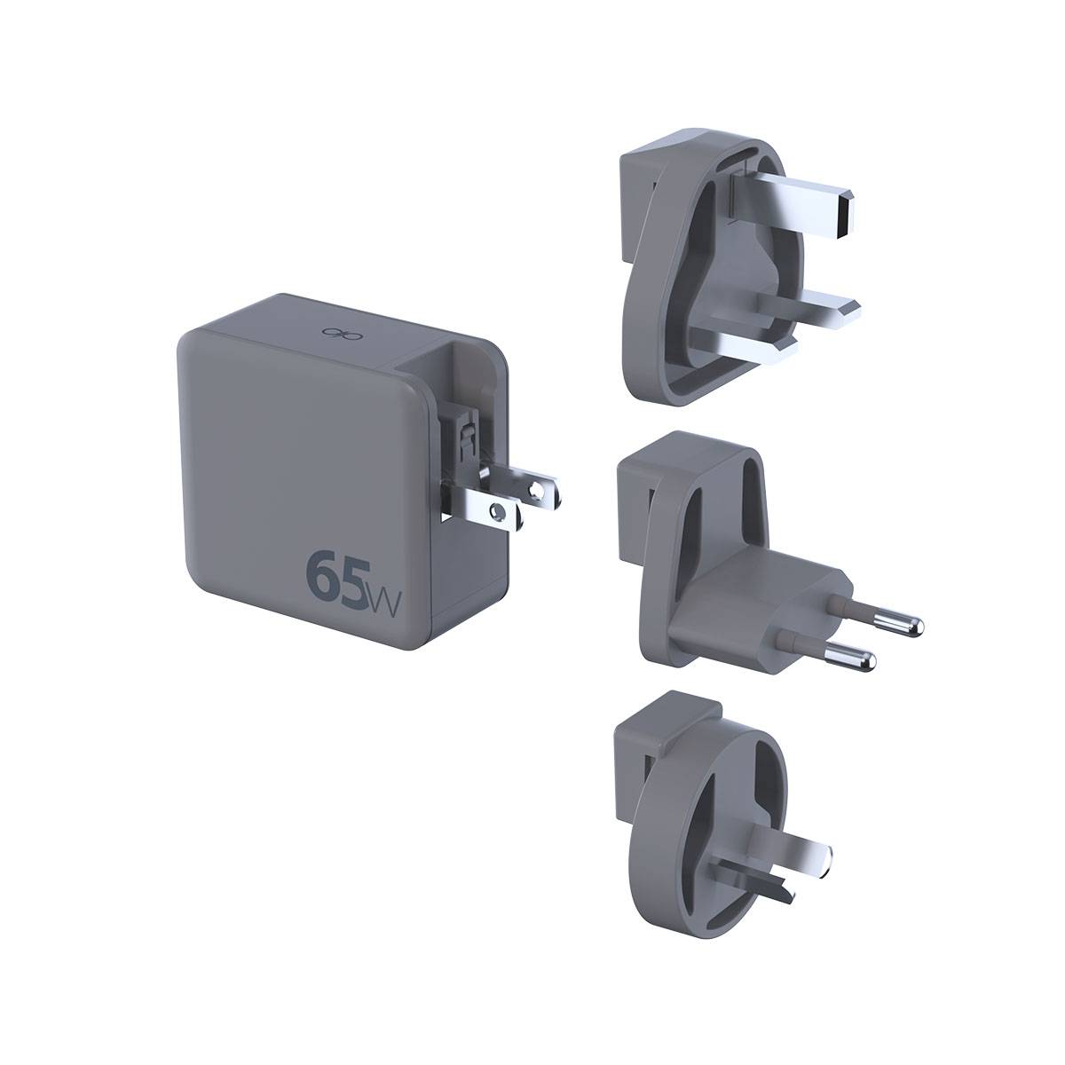 Kit Chargeur Universel 65W USB-A et 2 USB-C avec Cable USB-C Ultra Renforcé-3