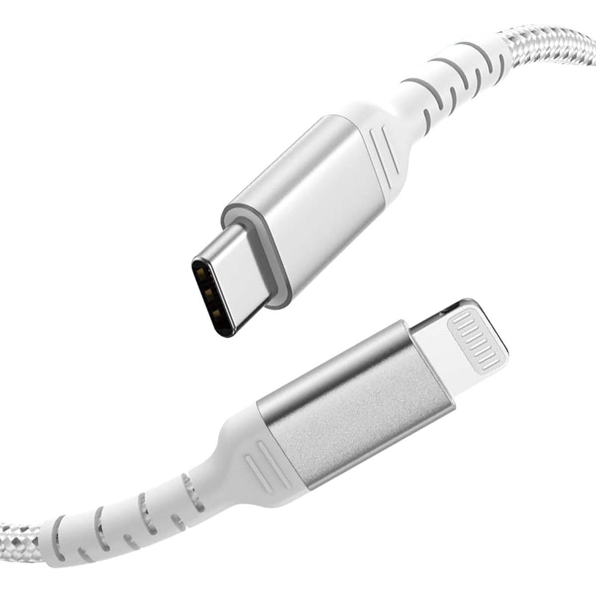 Chargeur Secteur 30W Power Delivery + Câble USB C/Lightning-2