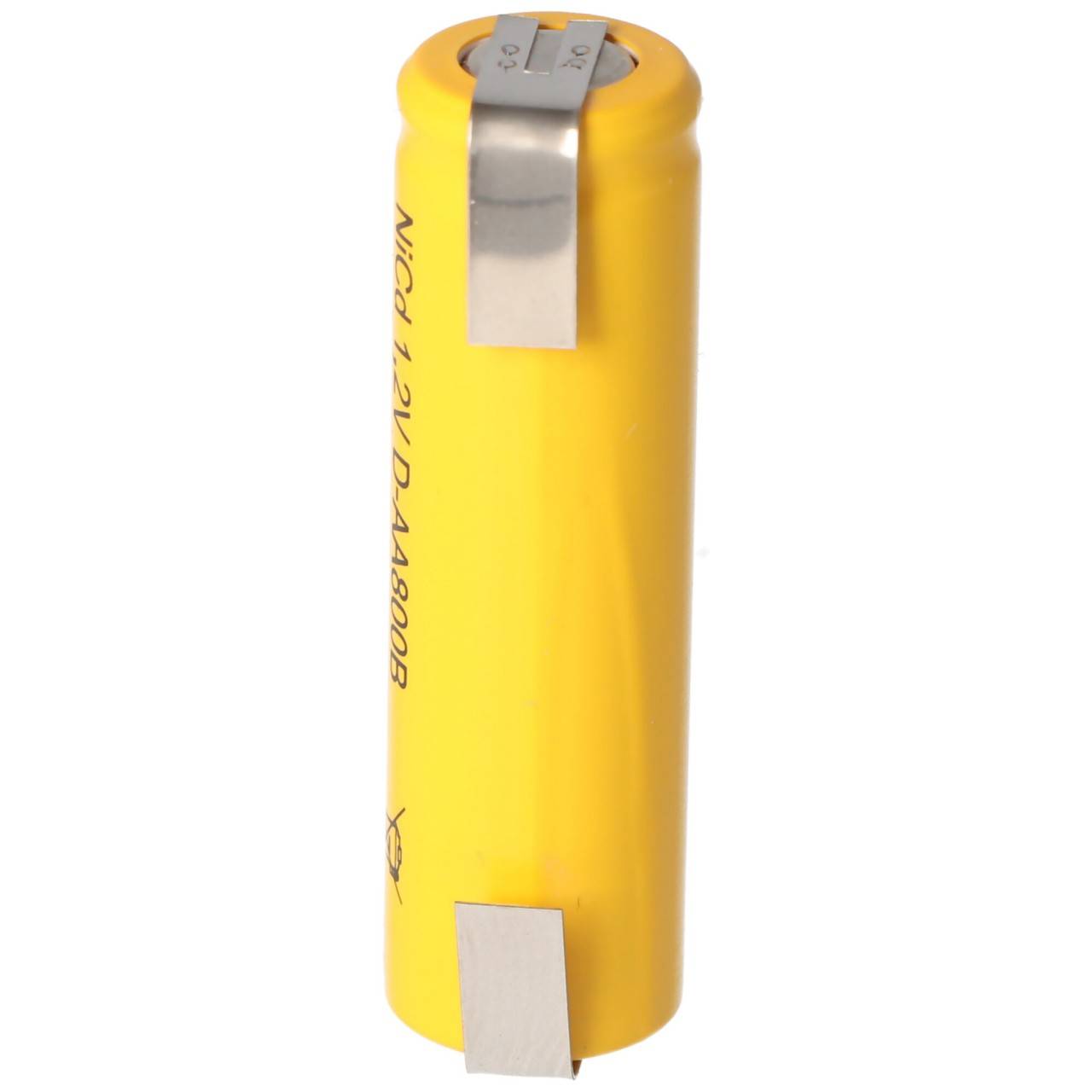 Batterie TopCon NiCd Mignon 1.2V 800mAh AA à cosses à souder en U-1