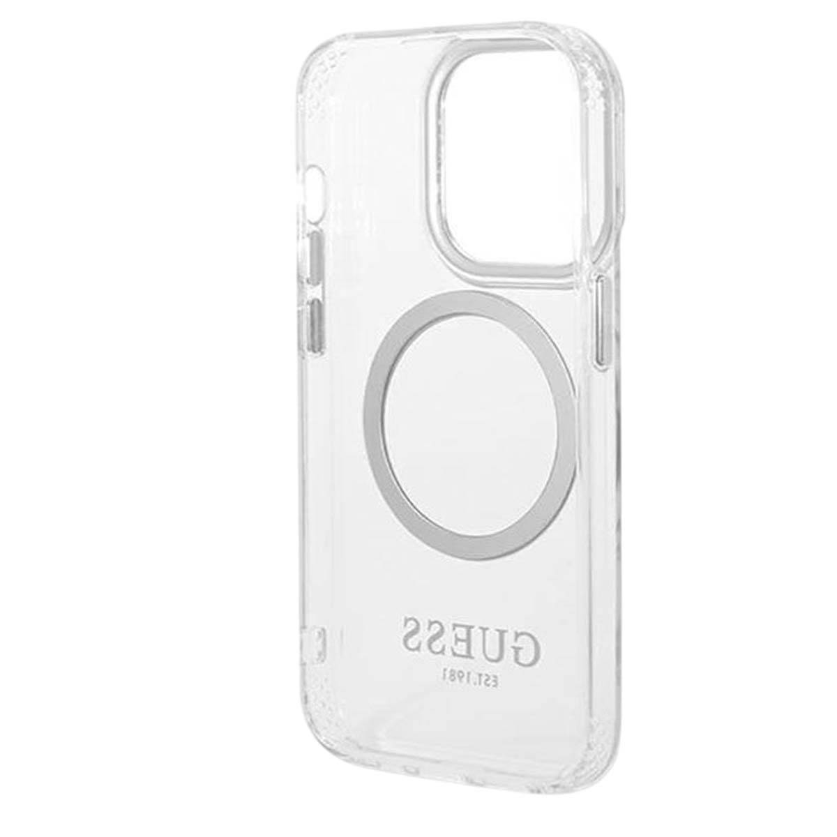Coque pour iPhone 14 Pro Série Metal Outline Compatible MagSafe-4