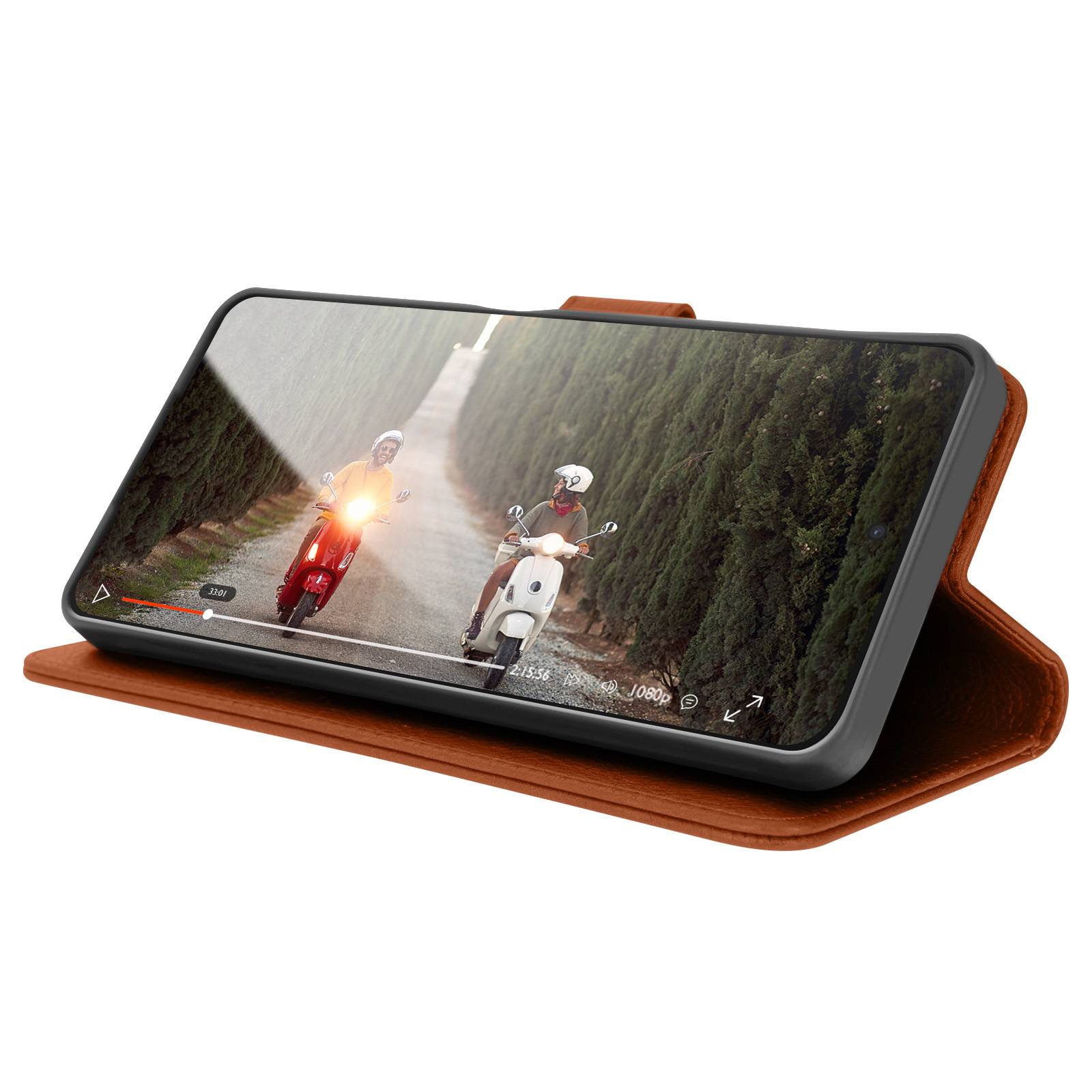 Étui Portefeuille pour Samsung S20 FE Support et Languette Magnétique-2