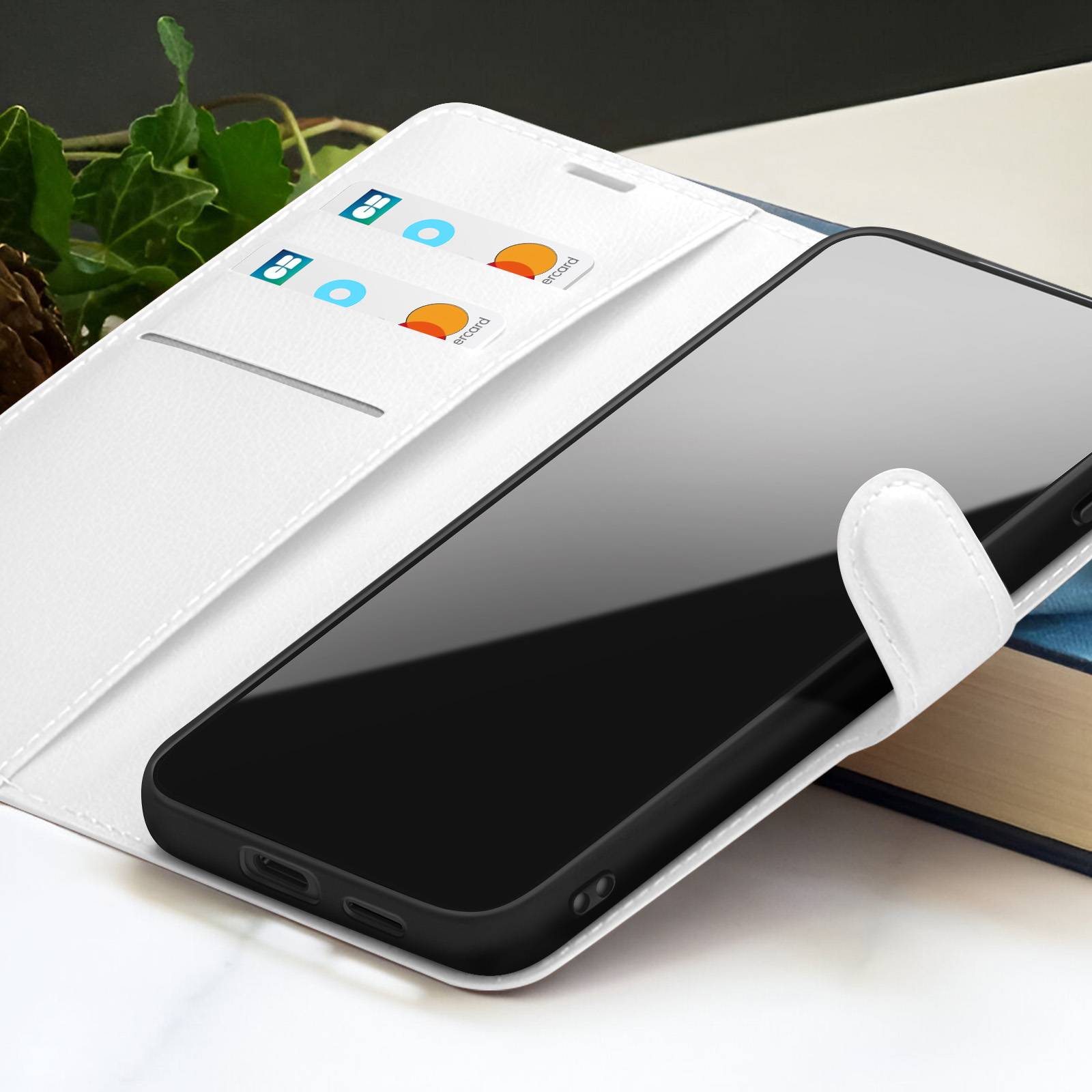 Étui Portefeuille pour Huawei P Smart 2021 Support et Languette-3