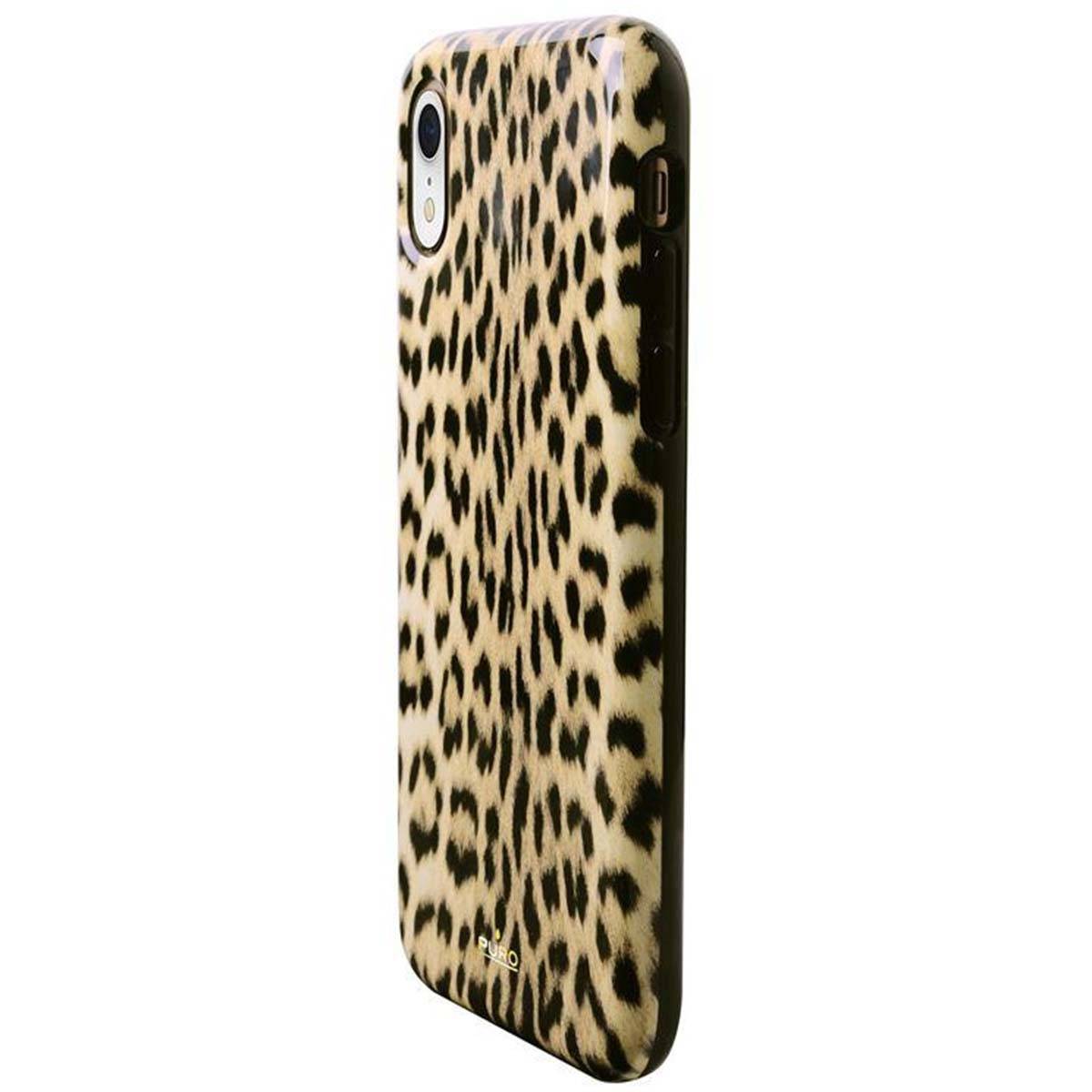 Coque pour iPhone XR Série Glam Leopard Chic et Résistante-1