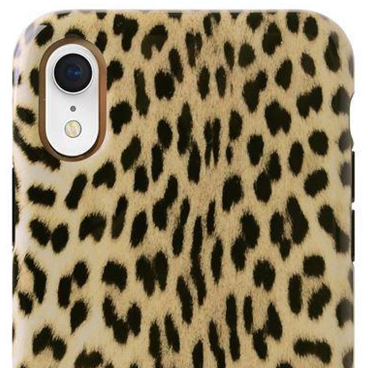 Coque pour iPhone XR Série Glam Leopard Chic et Résistante-2
