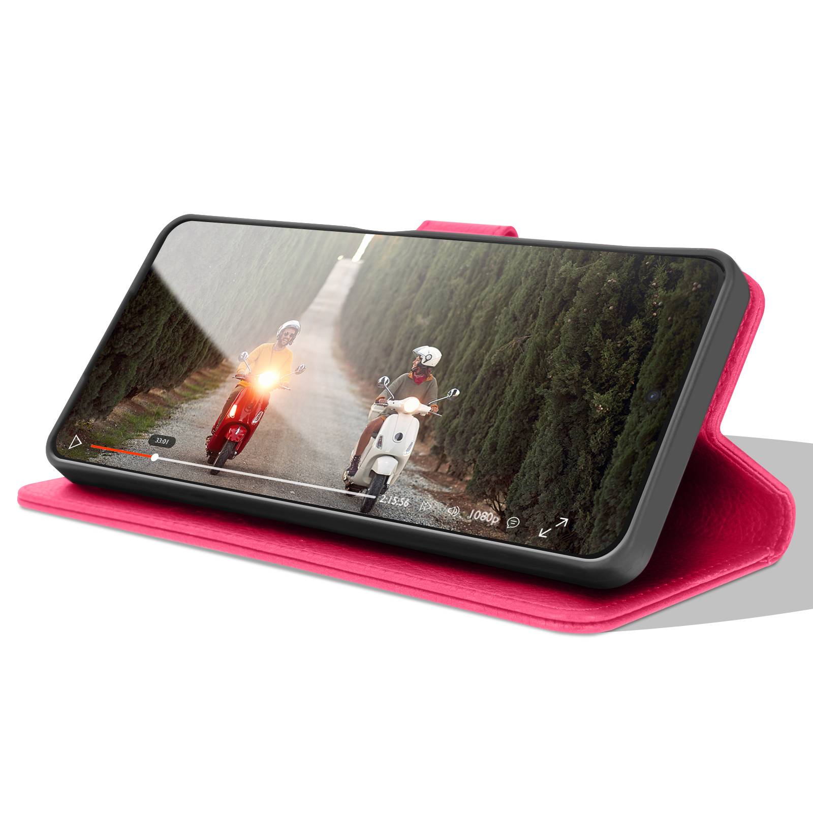 Étui Portefeuille pour Huawei P Smart 2021 Support et Languette-4