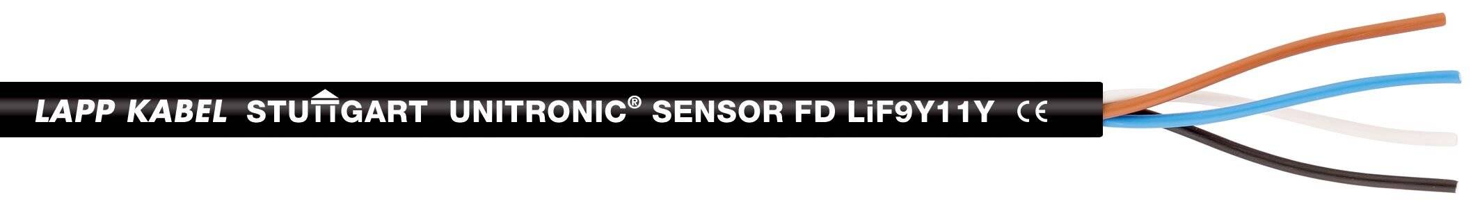 Câble pour capteurs PUR, très flexible LAPP UNITRONIC SENSOR FD Lif9Y11Y 4x0,25 - 7038890-1