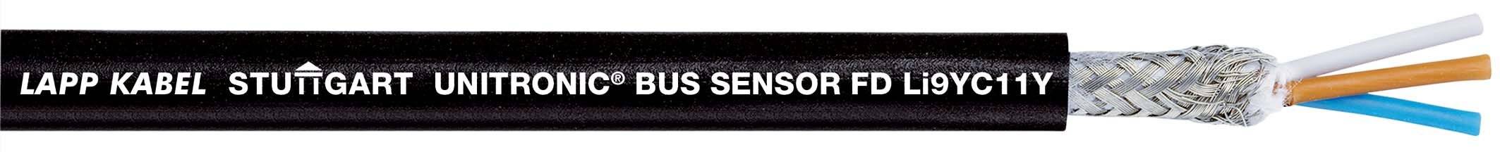 Câble pour capteurs PUR blindé LAPP UNITRONIC SENSOR FD Lif9YC11Y 5x0,34 - 7038887-1