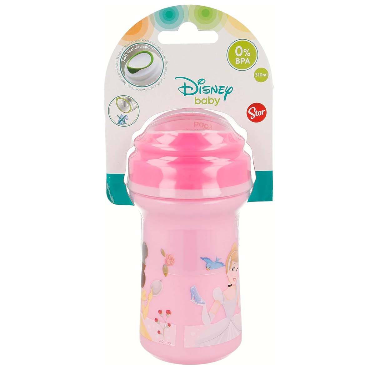 Gourde 310ml pour Enfant avec Embout en Plastique sans BPA-3