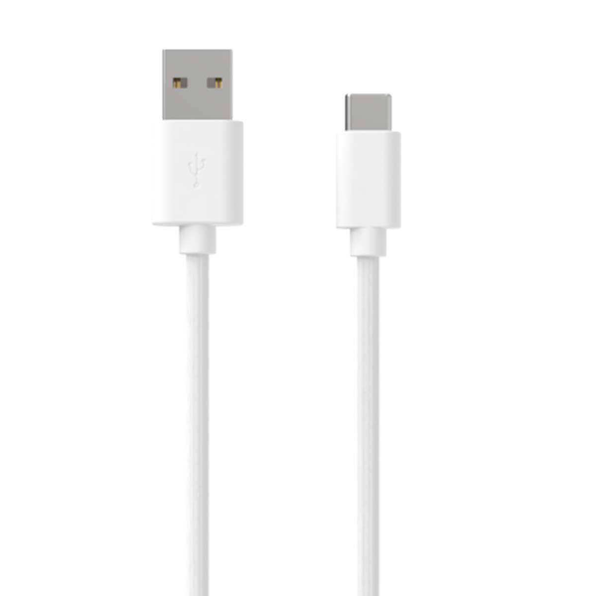 Pack de Charge Chargeur Secteur USB-A 2.4A avec Câble USB-A vers USB-C 1.5m-2