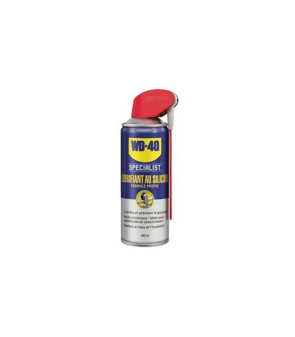 Lubrifiant au silicone, spray double position 400ml- WD40 - 33389