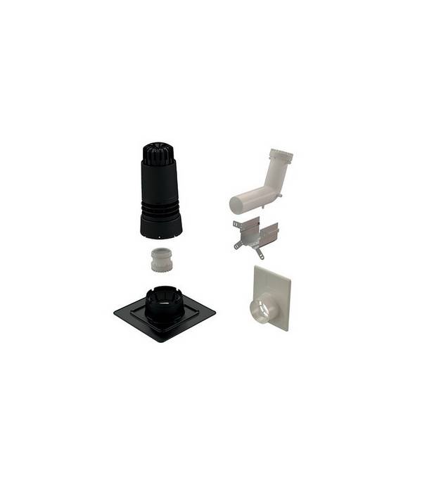 Kit RENOLUX Ø60 noir de système non étanche C3 C9- UBBINK - 184426