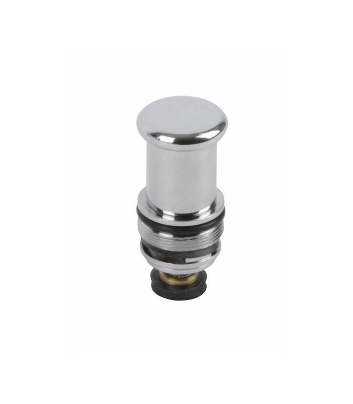 Inverseur + bouton laiton chromé - PORCHER : 968041-0