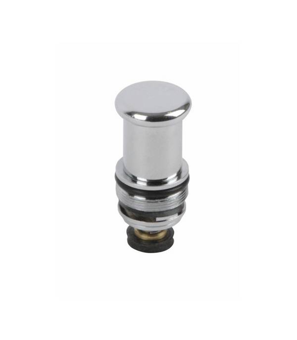 Inverseur + bouton laiton chromé - PORCHER : 968041