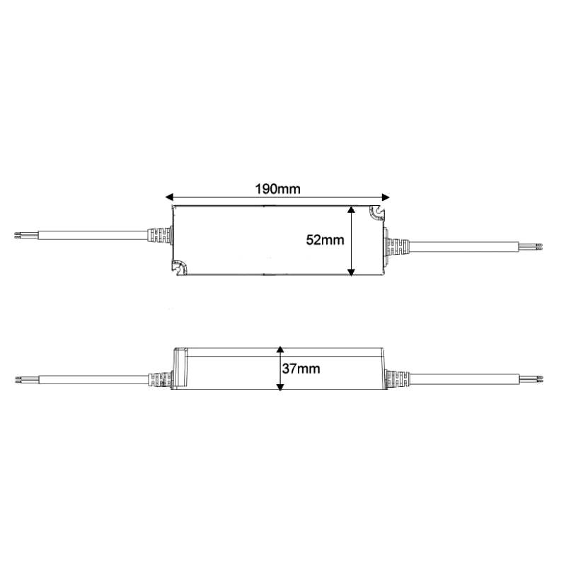 Alimentation pour bandes LED Mean Well 100W 24VDC IP67 LPV-100-24 - Ledme - LPV-100-24-1