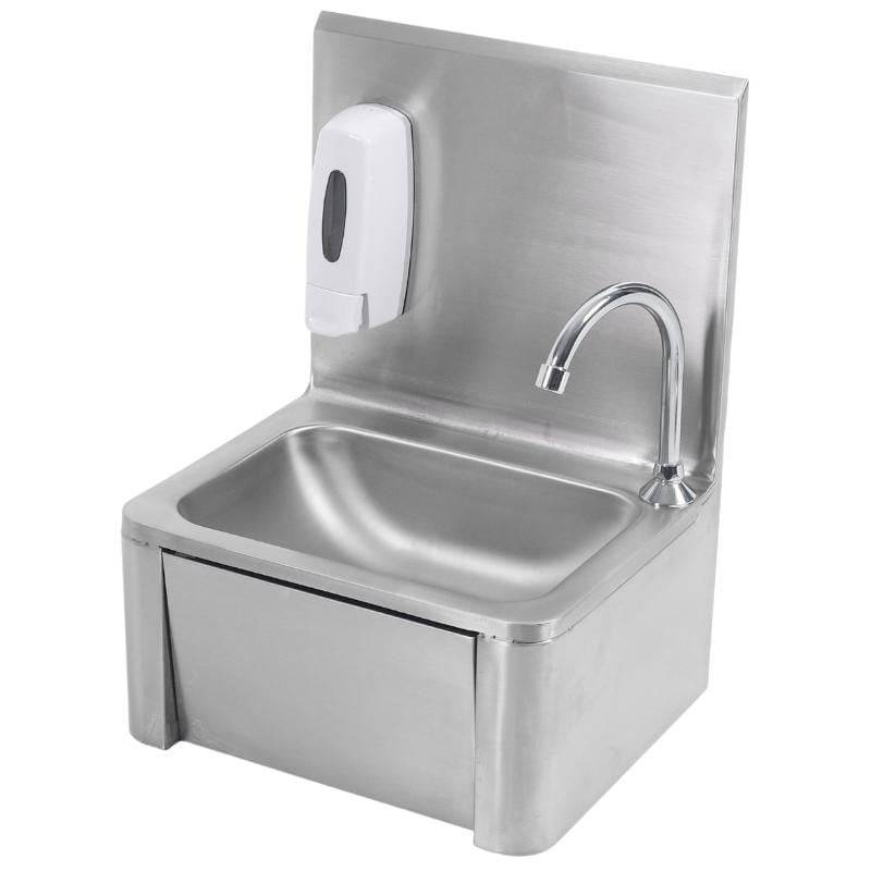 Lave Mains à Commande Fémorale en Inox-0