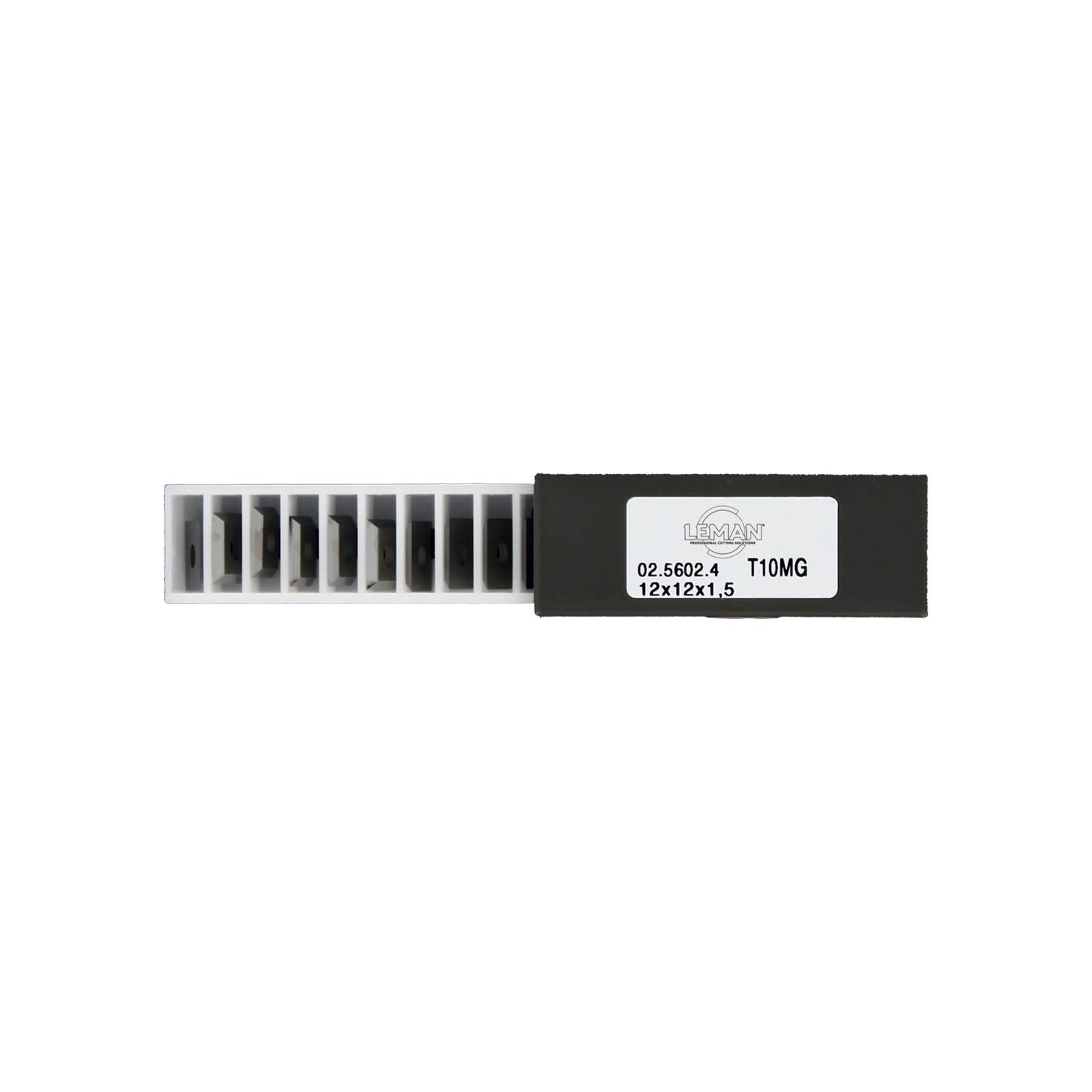 PLAQUETTE K050 MICRO-GRAIN 50X12X1,5/2 COUPES 45° HM - 02.5606.2 - LEMAN-0