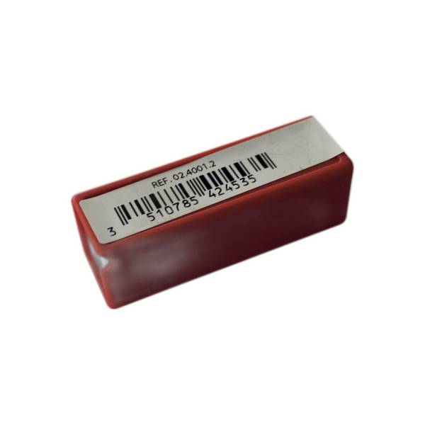 PLAQUETTE HM K01 24,7X12X1,5 2Z 35° 2 TROUS - 02.4011.2 - LEMAN
