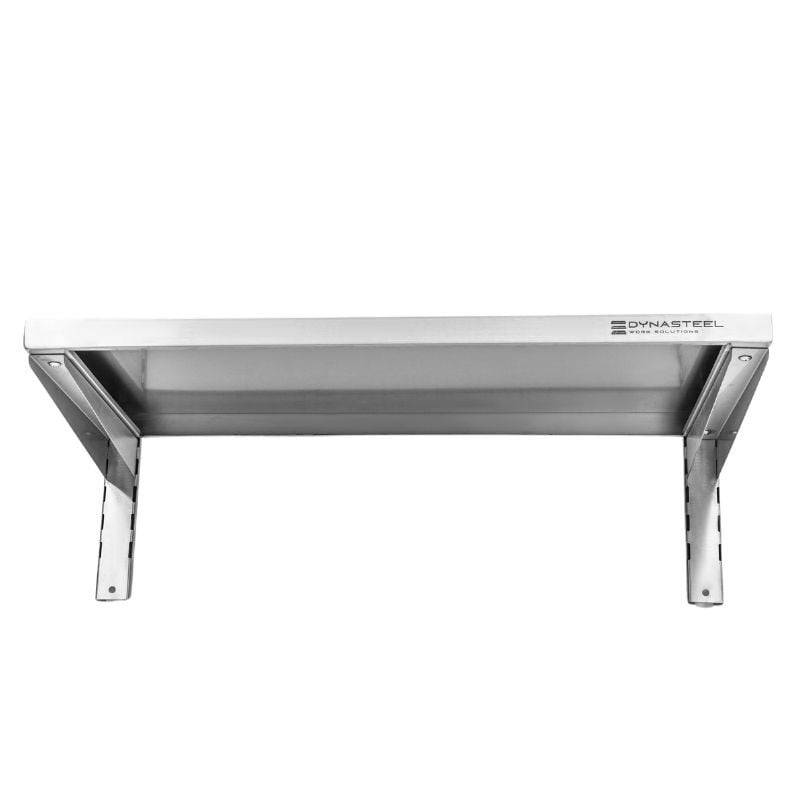 Etagère Murale en Inox sur Crémaillères - L 800 x P 400 mm-3