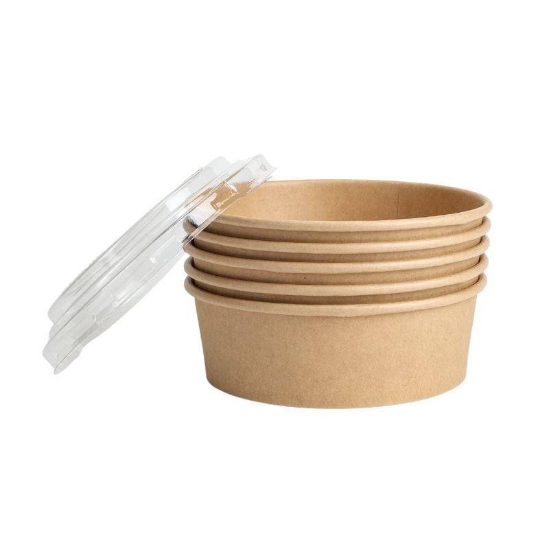 Bol à Salade Kraft - 500 ml - Lot de 50-2