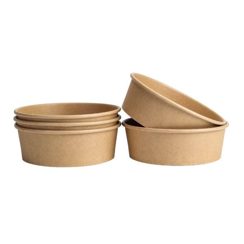 Bol à Salade Kraft - 500 ml - Lot de 50-4