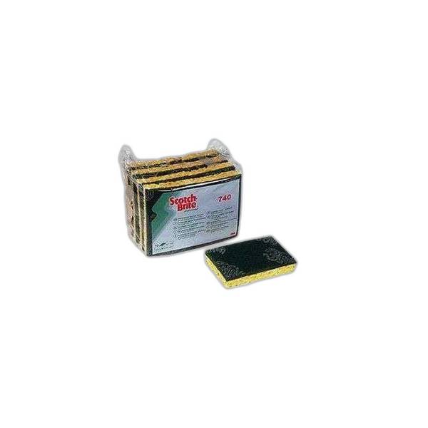 Tampon sur eponge (tamponge) vert 3m le lot de 10 - 3M1 0082