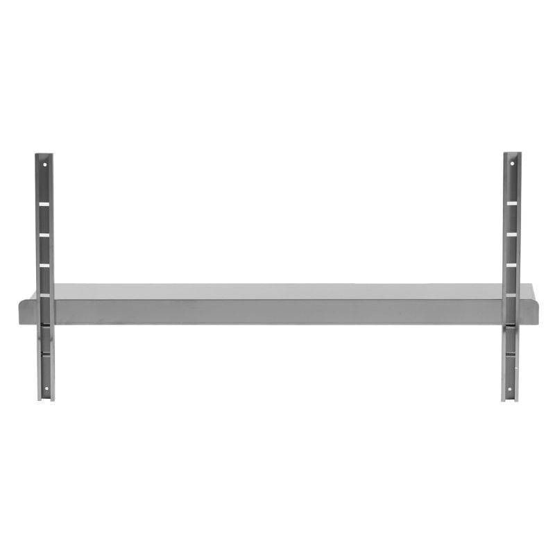 Etagère Murale en Inox - L 1400 x P 400 mm-0
