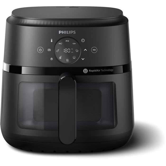 Friteuse Sans Huile 6,2l 1700w Noir Philips NA230/00-0