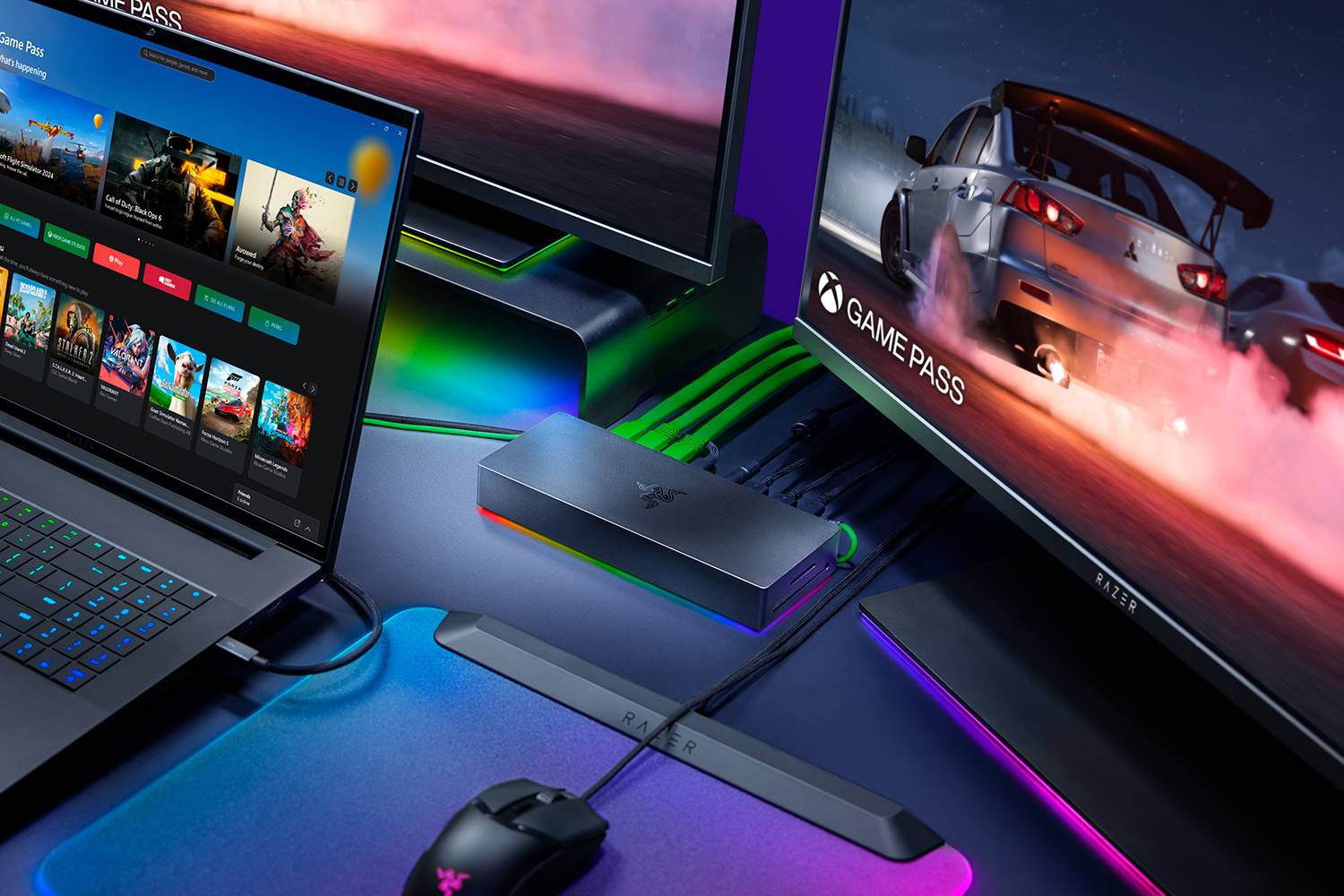 RAZER Station d'accueil Thunderbolt™ 5 RC21-02290100-R3EK alimentation USB-C®-2