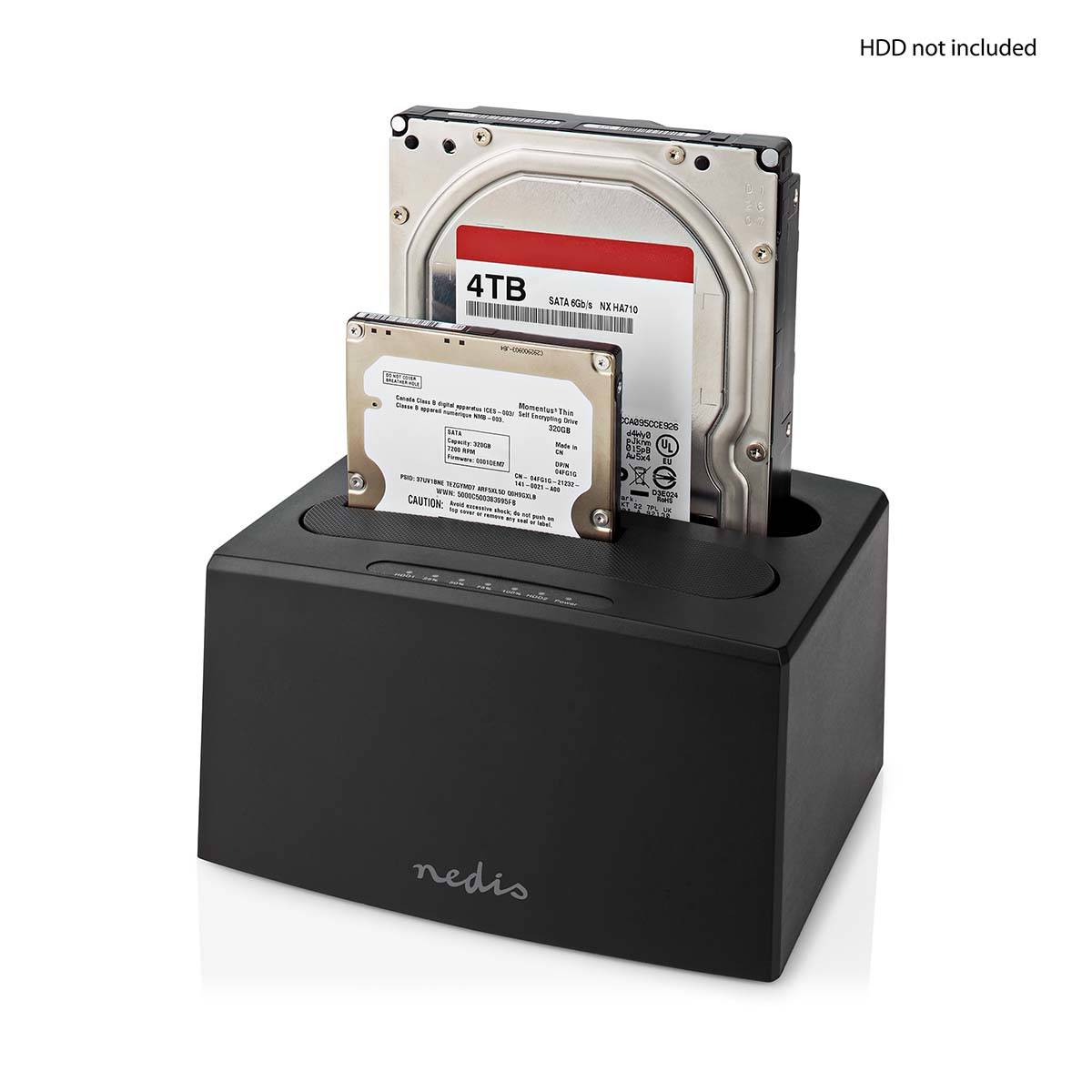 Station d'Accueil USB 3.2 Gen 1 pour 2 Disques Durs 2.5'' / 3.5''-0