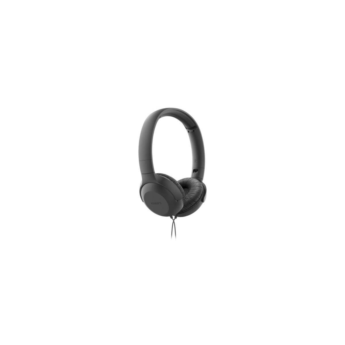 Philips TAUH201 Casque supra-auriculaire filaire noir micro-casque, volume réglable, pliable-3