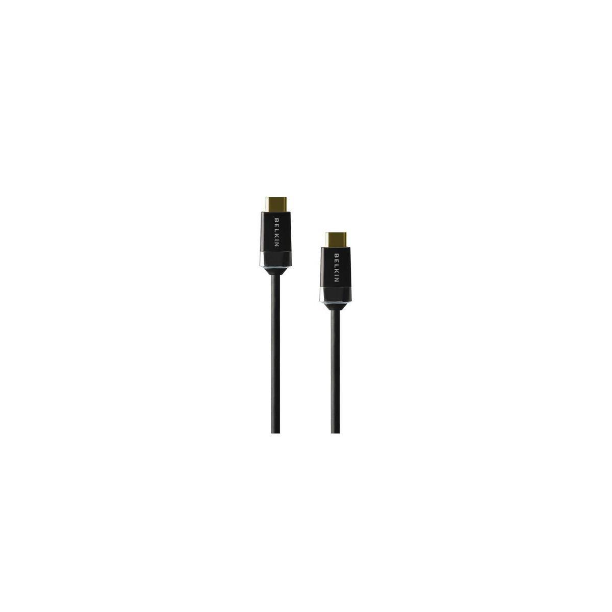 BELKIN Gold-Plated High-Speed HDMI Cable with Ethernet 4K/Ultra HD Compatible - 1M-2