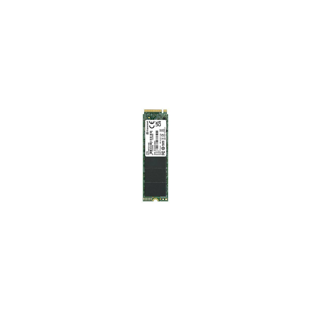 Transcend 110Q 1 TB SSD interne NVMe/PCIe M.2 PCIe NVMe 3.0 x4 au détail TS1TMTE110Q-3