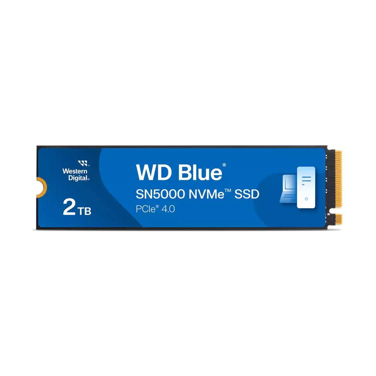 WD SSD Blue SN5000 2TB PCIe Gen4 NVMe-2