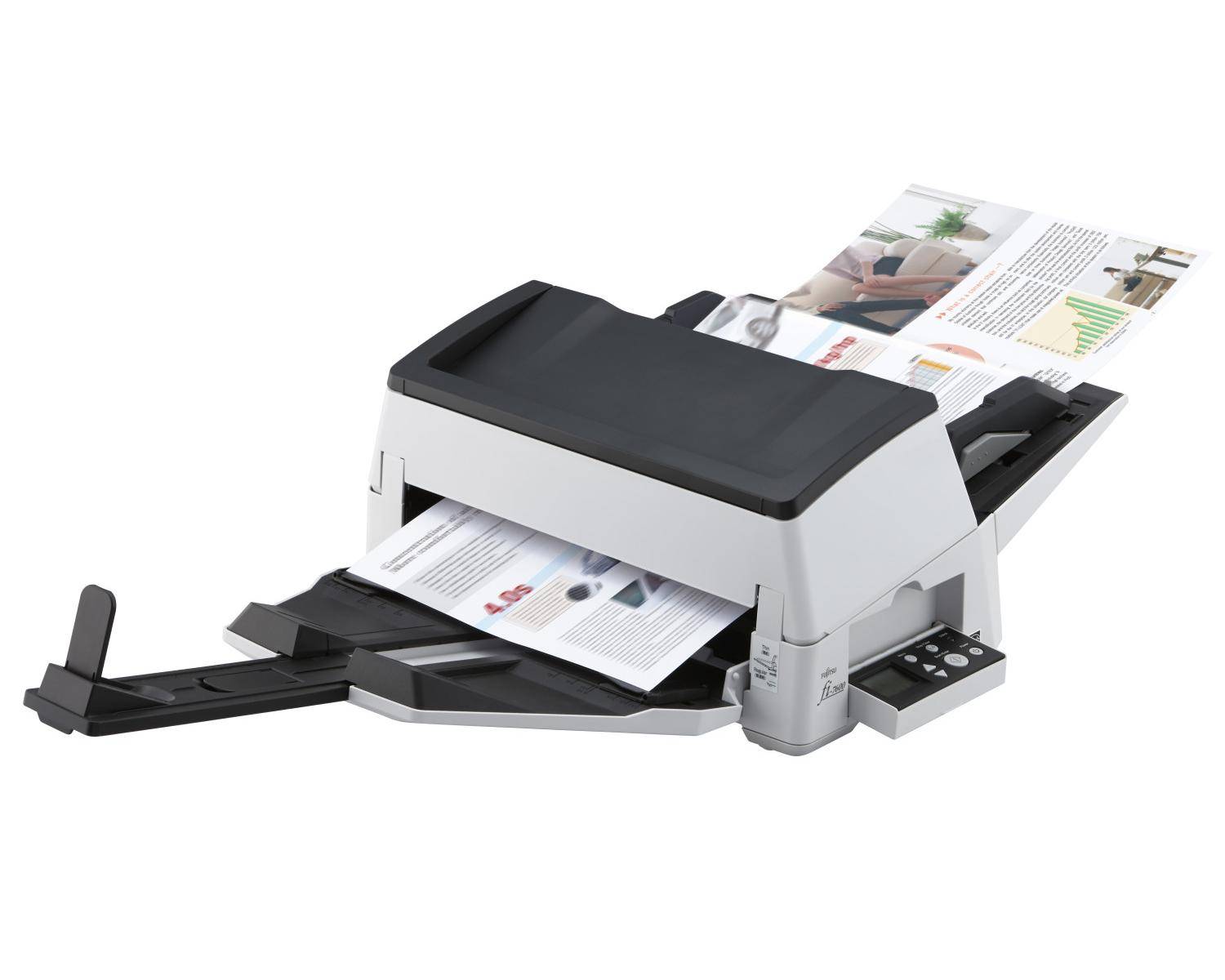 RICOH fi-7600 Scanner A3 100ppm 160ipm ADF duplex document. Incl PaperStream IP, PaperStream Capture, ScanSnap Manage-7