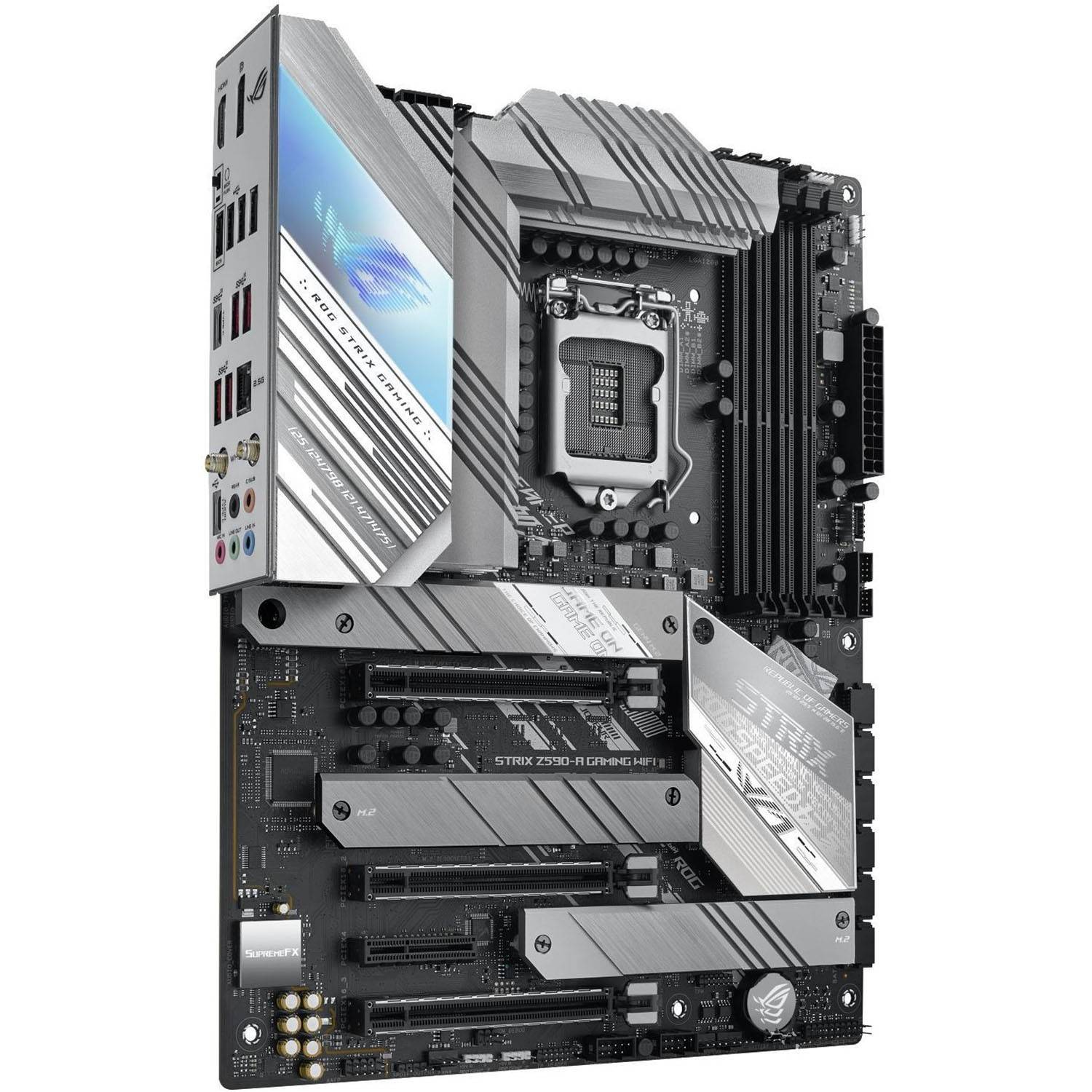 Asus ROG STRIX Z590-A GAMING WIFI Carte mère Socket (PC) Intel® 1200 Facteur de forme (détails) ATX Chipset de la carte -10