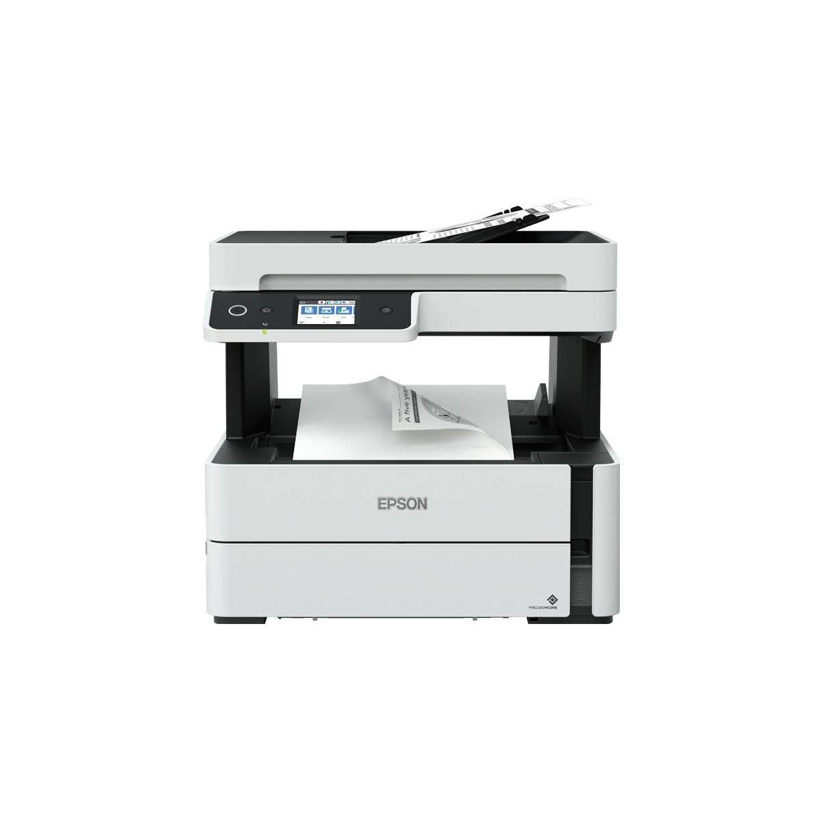 Epson EcoTank ET-M3180 Imprimante multifonction jet d'encre noir et blanc A4 imprimante, scanner, photocopieur, fax rése-2