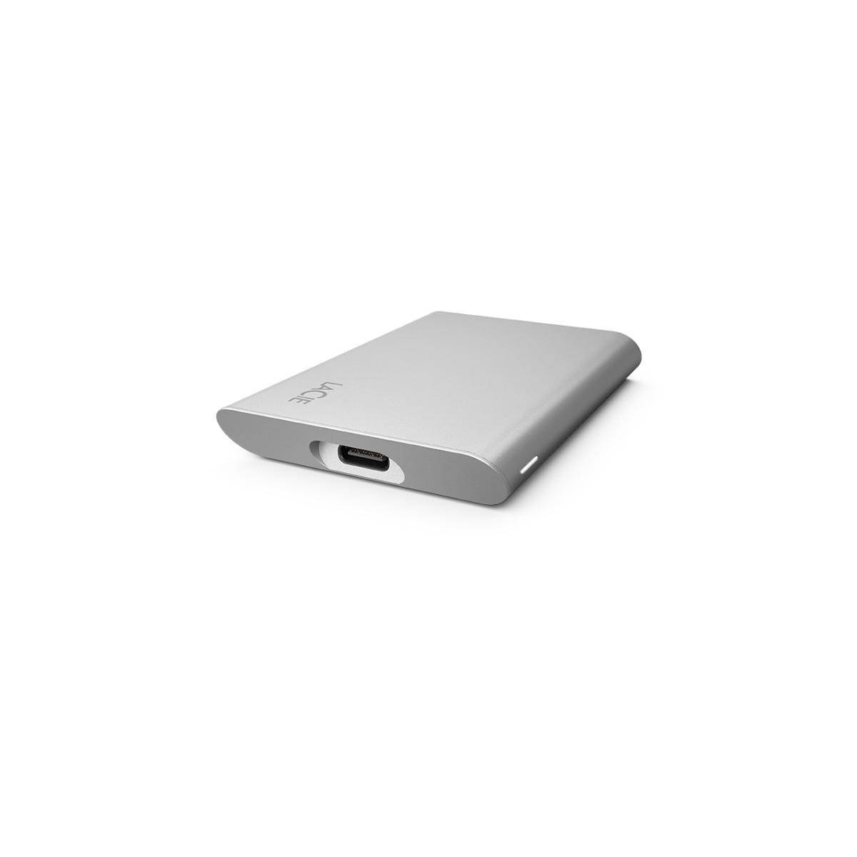 LaCie Portable SSD 1 TB Disque dur externe SSD 2,5" USB-C® Moon Silver STKS1000400-2