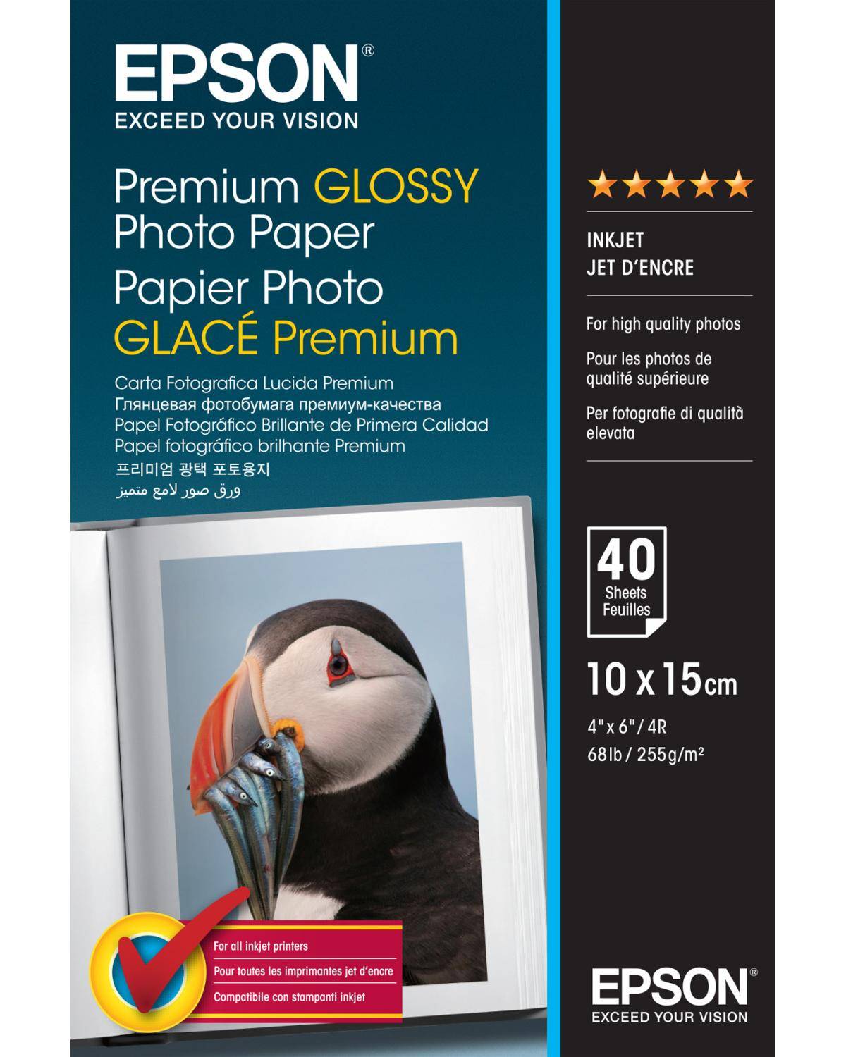 Paper/Prem Glossy 100x150mm 255gm2 40sh-7