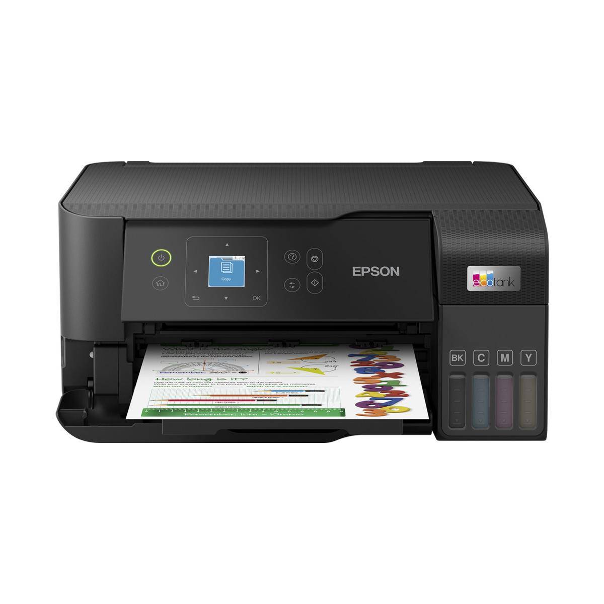 Epson EcoTank ET-2840, Jet d'encre, Impression couleur, 4800 x 1200 DPI, A4, Impression directe, Noir-5