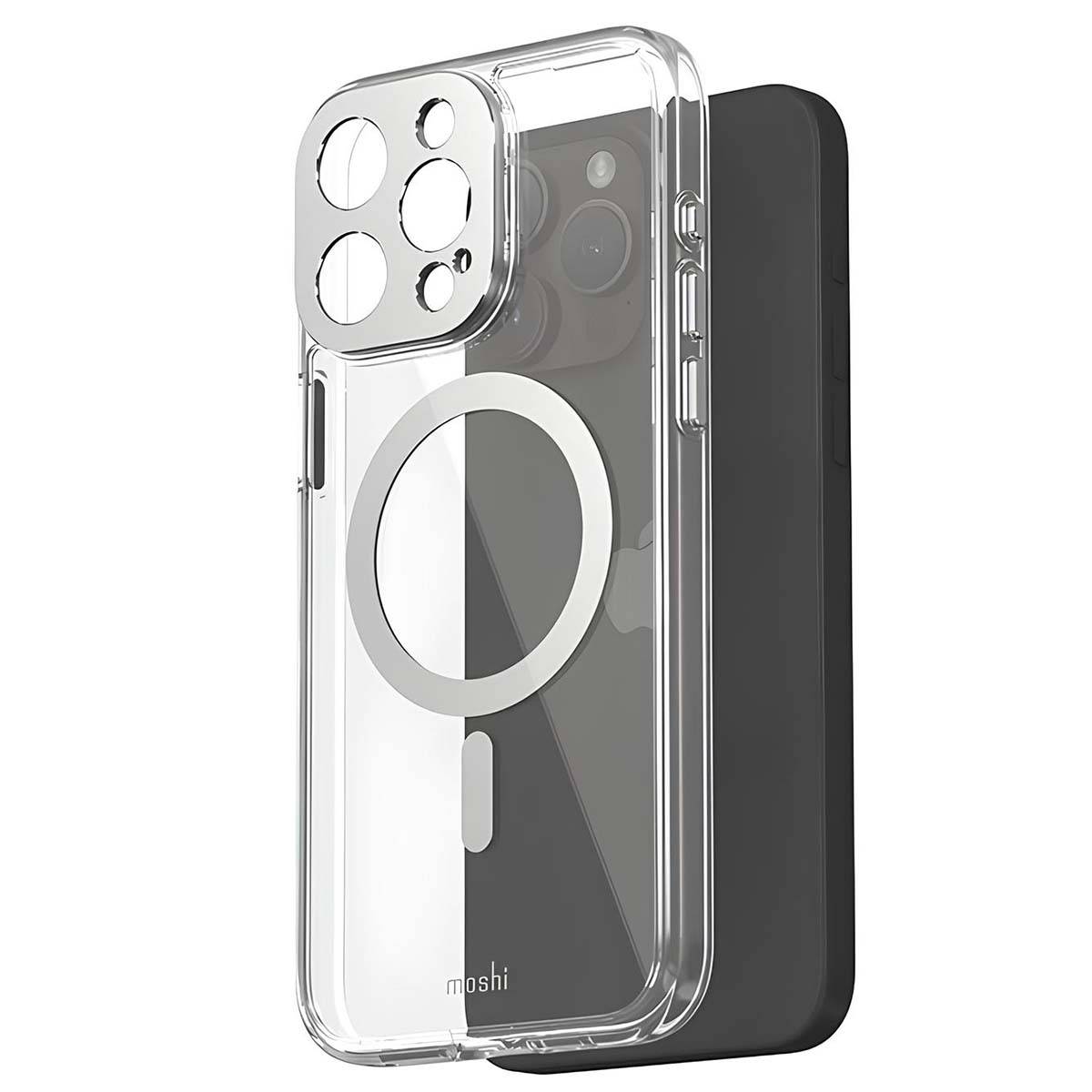 Coque MagSafe pour iPhone 15 Pro Max iGlaze avec Protection Caméra Antichoc-2