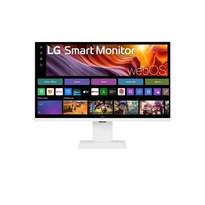 LG - Ecran LCD - 32p - 3840x2160 4K 60 Hz - IPS - 5 ms - Inclinable - Hauteur réglable - Pivotant - Garantie 3 ans-0