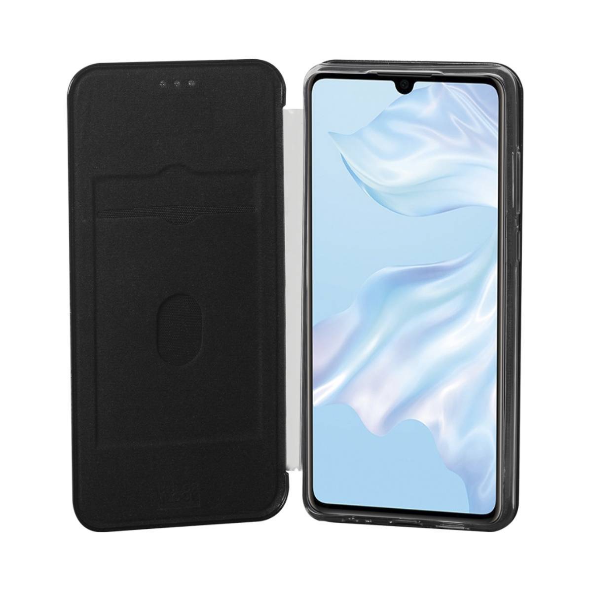 Étui pour Huawei P30 avec Porte-cartes Antichocs Shell-1